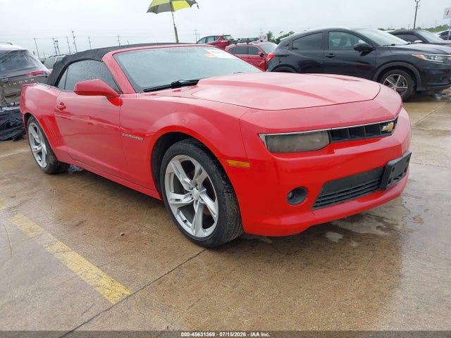 Продаж на аукціоні авто 2014 Chevrolet Camaro 1lt, vin: 2G1FB3D31E9260732, номер лоту: 45631369