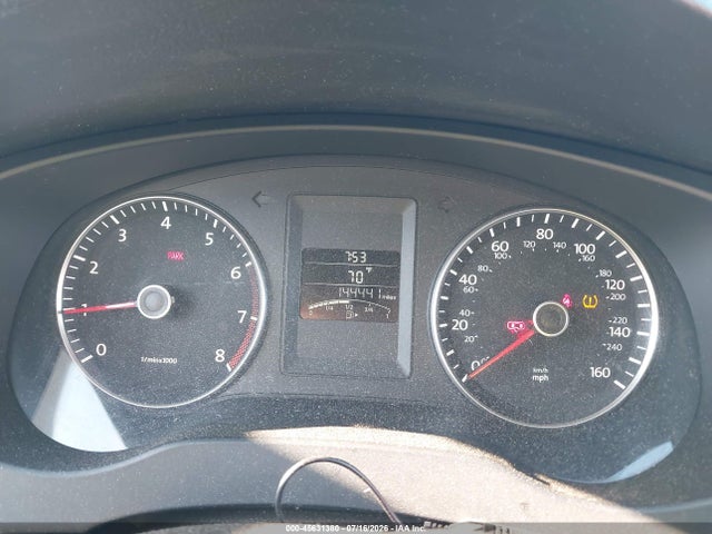 Продаж на аукціоні авто 2013 Volkswagen Jetta 2.5l Se, vin: 3VWBX7AJ1DM401044, номер лоту: 45631380