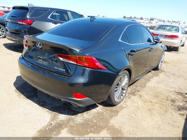 2017 Lexus Is 200t მანქანა იყიდება აუქციონზე, vin: JTHBA1D2XH5060209, აუქციონის ნომერი: 45631386