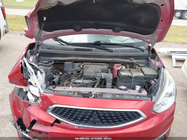 45631424 :رقم المزاد ، ML32A5HJ1KH003139 vin ، 2019 Mitsubishi Mirage Gt مزاد بيع