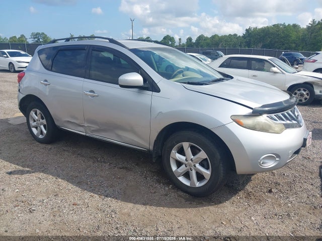 2009 Nissan Murano Sl მანქანა იყიდება აუქციონზე, vin: JN8AZ18U29W030302, აუქციონის ნომერი: 45631555