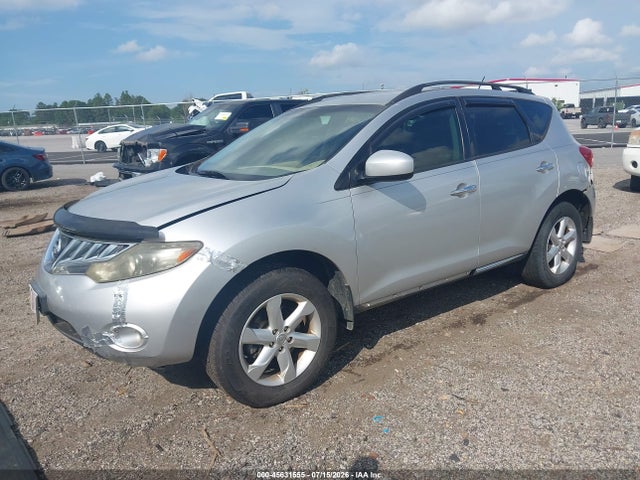 2009 Nissan Murano Sl მანქანა იყიდება აუქციონზე, vin: JN8AZ18U29W030302, აუქციონის ნომერი: 45631555