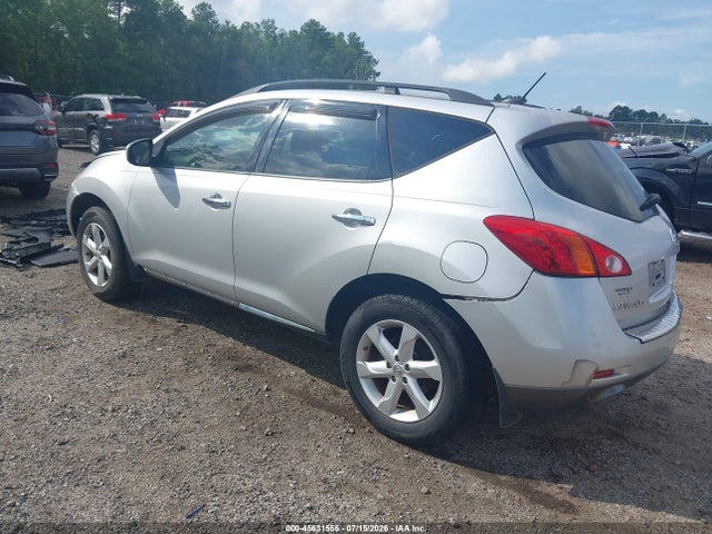 2009 Nissan Murano Sl მანქანა იყიდება აუქციონზე, vin: JN8AZ18U29W030302, აუქციონის ნომერი: 45631555