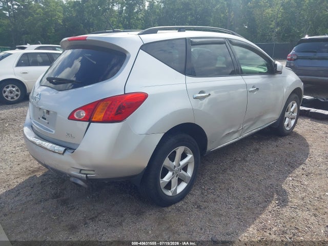 2009 Nissan Murano Sl მანქანა იყიდება აუქციონზე, vin: JN8AZ18U29W030302, აუქციონის ნომერი: 45631555