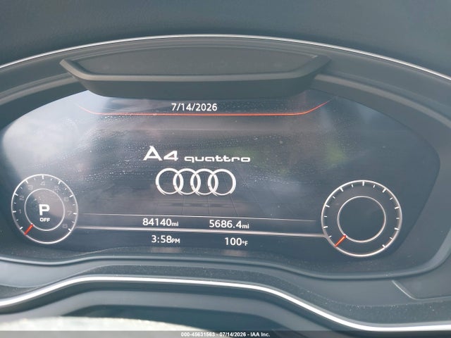 Aukcja sprzedaży 2018 Audi A4 2.0t Premium, vin: WAUFNAF47JA057848, numer aukcji: 45631563