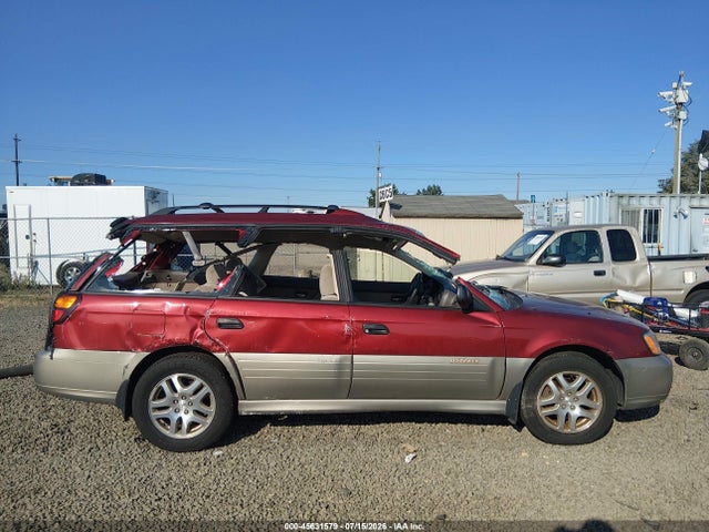 Aukcja sprzedaży 2002 Subaru Outback, vin: 4S3BH665027617044, numer aukcji: 45631579
