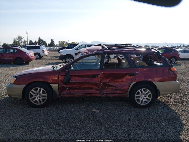 Aukcja sprzedaży 2002 Subaru Outback, vin: 4S3BH665027617044, numer aukcji: 45631579
