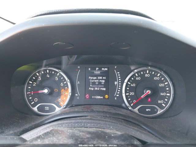 Aukcja sprzedaży 2018 Jeep Renegade Latitude Fwd, vin: ZACCJABB2JPJ30384, numer aukcji: 45631608