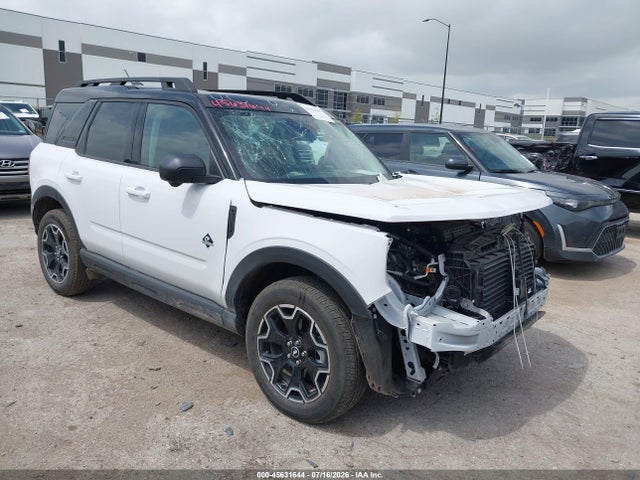 2025 Ford Bronco Sport Outer Banks მანქანა იყიდება აუქციონზე, vin: 3FMCR9CN8SRE49861, აუქციონის ნომერი: 45631644
