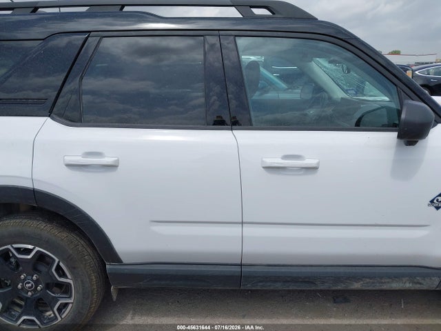 2025 Ford Bronco Sport Outer Banks მანქანა იყიდება აუქციონზე, vin: 3FMCR9CN8SRE49861, აუქციონის ნომერი: 45631644