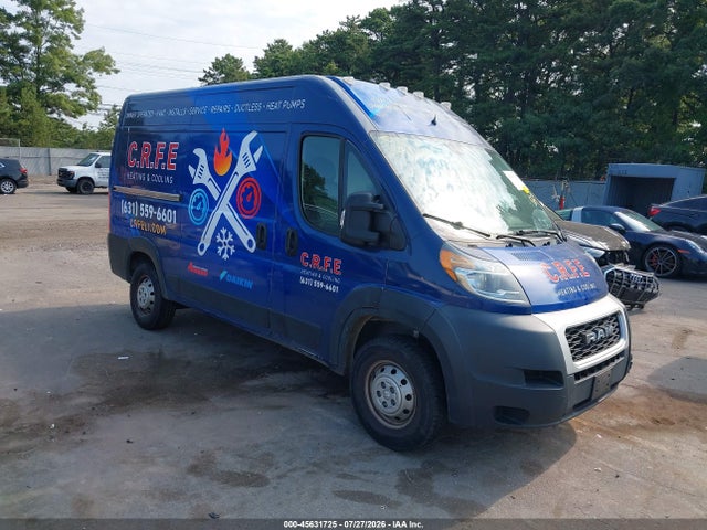 Aukcja sprzedaży 2019 Ram Promaster 1500 High Roof 136 Wb, vin: 3C6TRVBG2KE518736, numer aukcji: 45631725