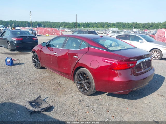 Продаж на аукціоні авто 2017 Nissan Maxima 3.5 Platinum/3.5 S/3.5 Sl/3.5 Sr/3.5 Sv, vin: 1N4AA6AP7HC380888, номер лоту: 45631774