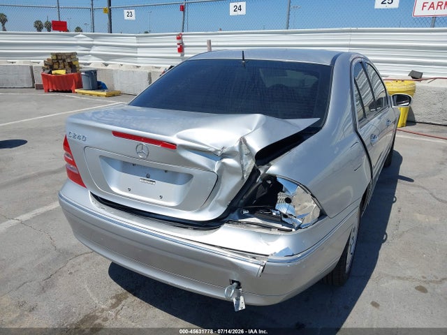 2002 Mercedes-benz C 240 მანქანა იყიდება აუქციონზე, vin: WDBRF61J72E002770, აუქციონის ნომერი: 45631778