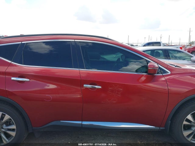2016 Nissan Murano Sv მანქანა იყიდება აუქციონზე, vin: 5N1AZ2MG5GN172031, აუქციონის ნომერი: 45631781
