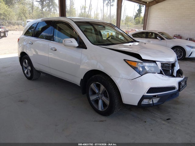 45631792 :رقم المزاد ، 2HNYD2H42CH510550 vin ، 2012 Acura Mdx Technology Package مزاد بيع