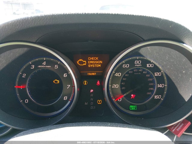 45631802 :رقم المزاد ، 2HNYD28698H552352 vin ، 2008 Acura Mdx Technology Package مزاد بيع
