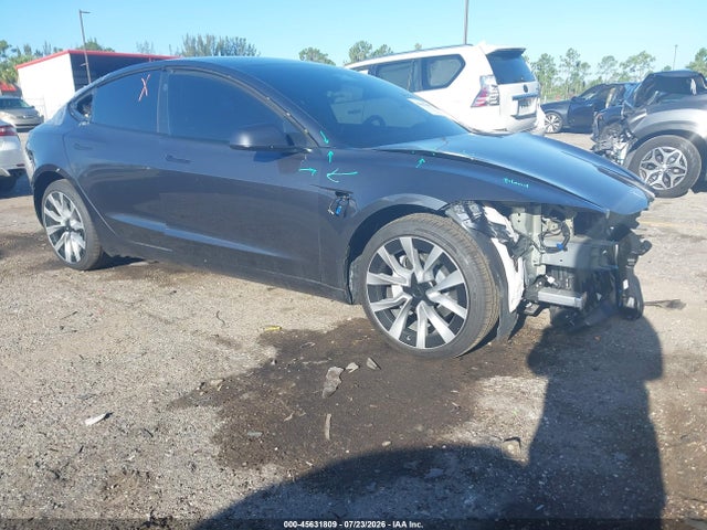 2025 Tesla Model 3 Long Range Rear-wheel Drive/standard Rear-wheel Drive მანქანა იყიდება აუქციონზე, vin: 5YJ3E1EAXSF045246, აუქციონის ნომერი: 45631809