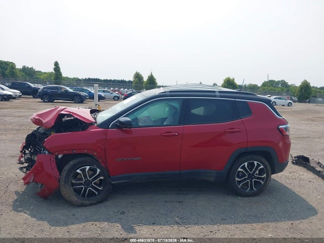45631870 :رقم المزاد ، 3C4NJDCN7PT523384 vin ، 2023 Jeep Compass Limited 4x4 مزاد بيع
