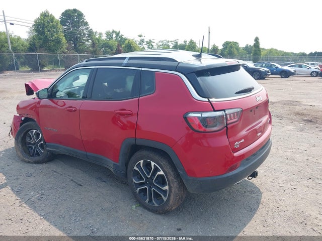 45631870 :رقم المزاد ، 3C4NJDCN7PT523384 vin ، 2023 Jeep Compass Limited 4x4 مزاد بيع