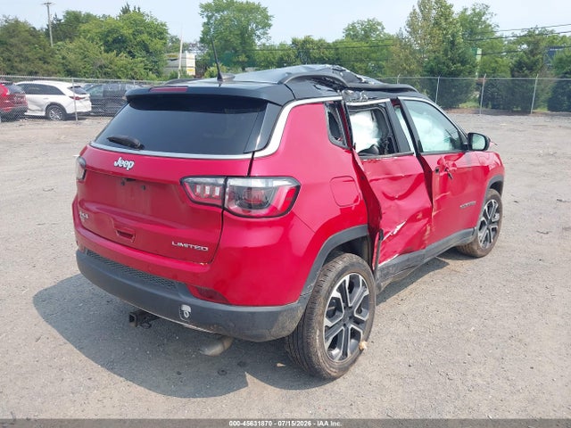 45631870 :رقم المزاد ، 3C4NJDCN7PT523384 vin ، 2023 Jeep Compass Limited 4x4 مزاد بيع