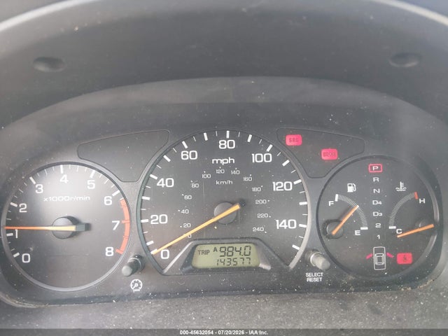45632054 :رقم المزاد ، 1HGCG564X2A068255 vin ، 2002 Honda Accord Lx مزاد بيع