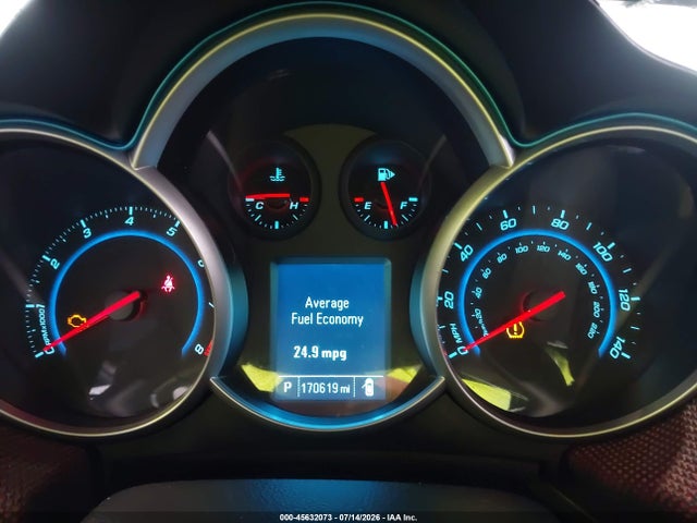 Продаж на аукціоні авто 2012 Chevrolet Cruze 1lt, vin: 1G1PF5SC7C7181412, номер лоту: 45632073