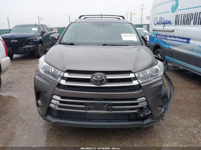5TDDZRFH4JS816698 Toyota Highlander Limited Platinum