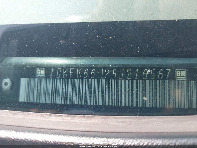 45632233 :رقم المزاد ، 1GKFK66U25J216567 vin ، 2005 Gmc Yukon Xl 1500 Denali مزاد بيع