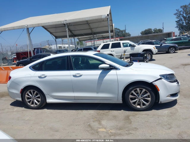Auction sale of the 2016 Chrysler 200 C Platinum, vin: 1C3CCCCG9GN100825, lot number: 45632274