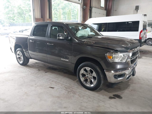 45632292 :رقم المزاد ، 1C6SRFFT9KN756460 vin ، 2019 Ram 1500 Big Horn/lone Star  4x4 5'7 Box مزاد بيع