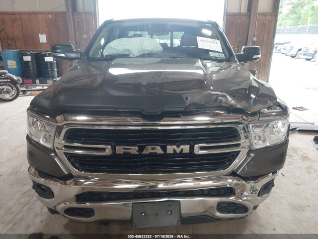 2019 Ram 1500 Big Horn/lone Star  4x4 5'7 Box მანქანა იყიდება აუქციონზე, vin: 1C6SRFFT9KN756460, აუქციონის ნომერი: 45632292
