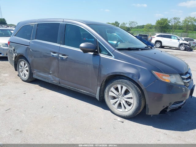 45632305 :رقم المزاد ، 5FNRL5H65FB125865 vin ، 2015 Honda Odyssey Ex-l مزاد بيع