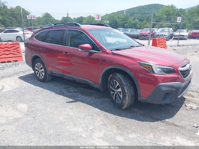 2020 Subaru Outback Premium მანქანა იყიდება აუქციონზე, vin: 4S4BTACCXL3112105, აუქციონის ნომერი: 45632322