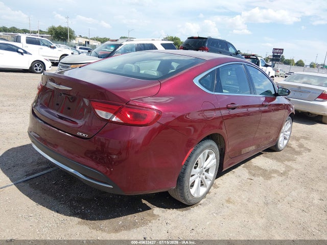 Aukcja sprzedaży 2016 Chrysler 200 Limited, vin: 1C3CCCAB1GN181617, numer aukcji: 45632427