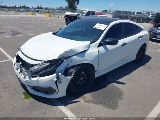 Honda Civic Touring 2017 2HGFC1F96HH637514 Image 2