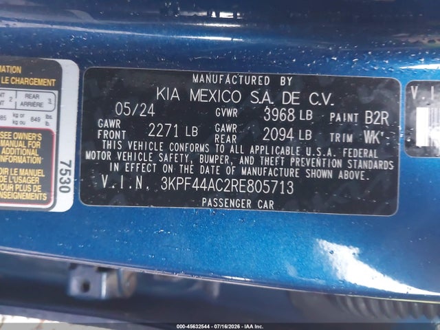 KIA FORTE GT 2024 3KPF44AC2RE805713 Image 9