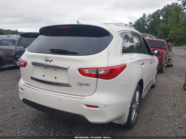 2014 Infiniti Qx60 მანქანა იყიდება აუქციონზე, vin: 5N1AL0MM4EC505601, აუქციონის ნომერი: 45632556