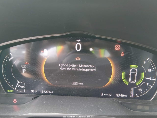 45632587 :رقم المزاد ، JM3KKDHA5R1120298 vin ، 2024 Mazda Cx-90 Phev Premium مزاد بيع