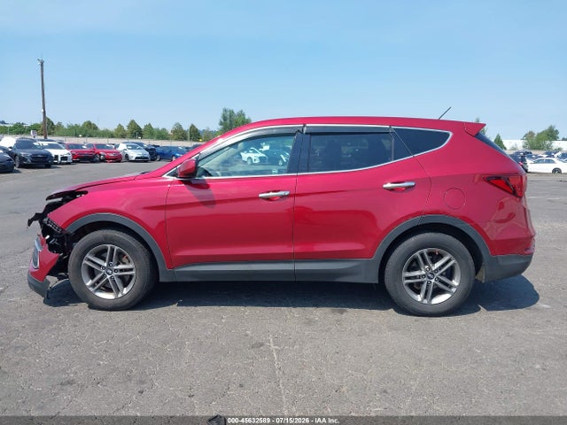 45632589 :رقم المزاد ، 5XYZTDLB6JG530343 vin ، 2018 Hyundai Santa Fe Sport 2.4l مزاد بيع