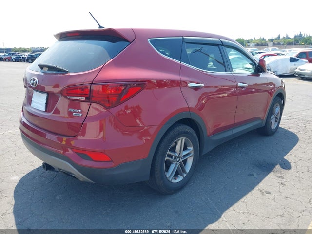 45632589 :رقم المزاد ، 5XYZTDLB6JG530343 vin ، 2018 Hyundai Santa Fe Sport 2.4l مزاد بيع