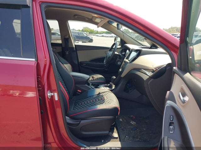 45632589 :رقم المزاد ، 5XYZTDLB6JG530343 vin ، 2018 Hyundai Santa Fe Sport 2.4l مزاد بيع