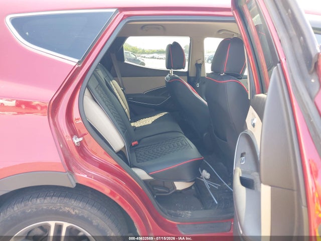 45632589 :رقم المزاد ، 5XYZTDLB6JG530343 vin ، 2018 Hyundai Santa Fe Sport 2.4l مزاد بيع