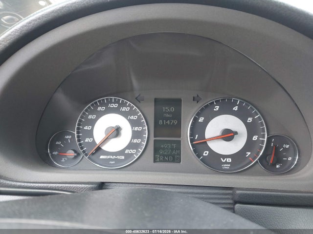 Aukcja sprzedaży 2005 Mercedes-benz C 55 Amg, vin: WDBRF76J85F613212, numer aukcji: 45632623