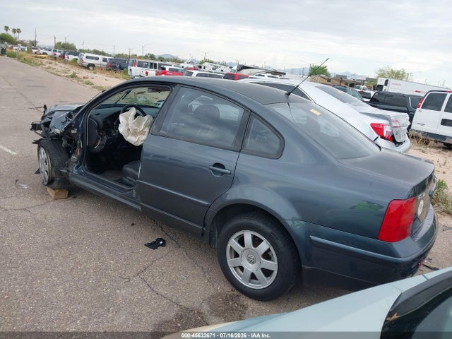 Продажа на аукционе авто 2000 Volkswagen Passat Gls, vin: WVWMA23B2YP165901, номер лота: 45632671