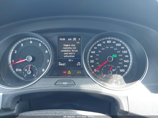 2019 Volkswagen Atlas 3.6l V6 Se W/technology მანქანა იყიდება აუქციონზე, vin: 1V2UR2CA8KC561814, აუქციონის ნომერი: 45632682