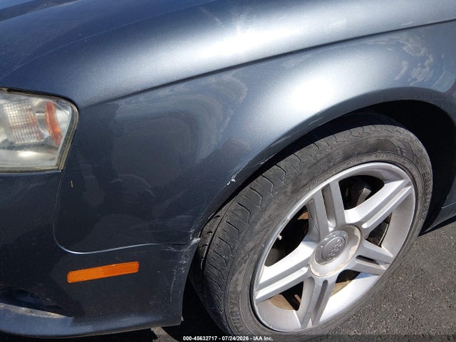 Aukcja sprzedaży 2008 Audi A4 2.0t, vin: WAUAF78E68A052621, numer aukcji: 45632717
