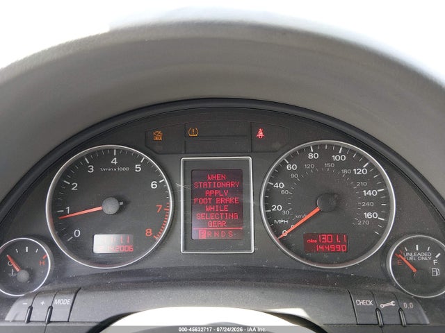 Aukcja sprzedaży 2008 Audi A4 2.0t, vin: WAUAF78E68A052621, numer aukcji: 45632717