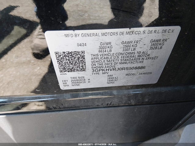 Honda Prologue Ex 2024 3GPKHVRJ0RS508886 Image 9