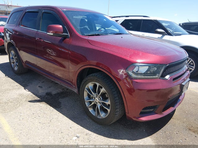 Продаж на аукціоні авто 2019 Dodge Durango Gt Plus Awd, vin: 1C4RDJDG7KC827309, номер лоту: 45632883