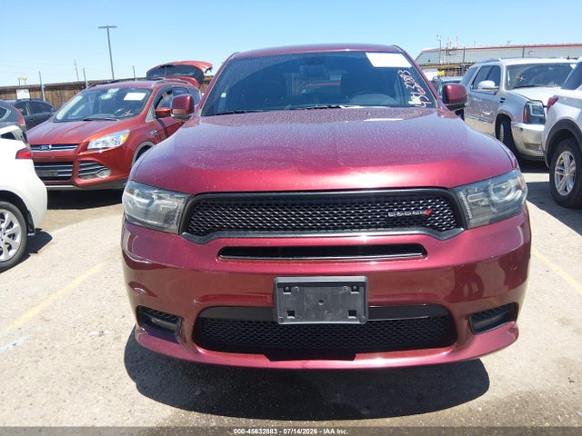 45632883 :رقم المزاد ، 1C4RDJDG7KC827309 vin ، 2019 Dodge Durango Gt Plus Awd مزاد بيع